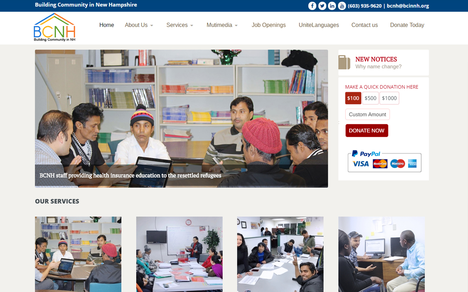 Building Community in NH